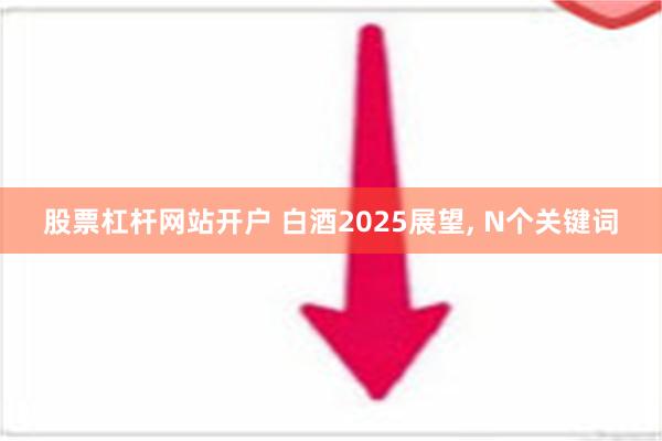 股票杠杆网站开户 白酒2025展望, N个关键词